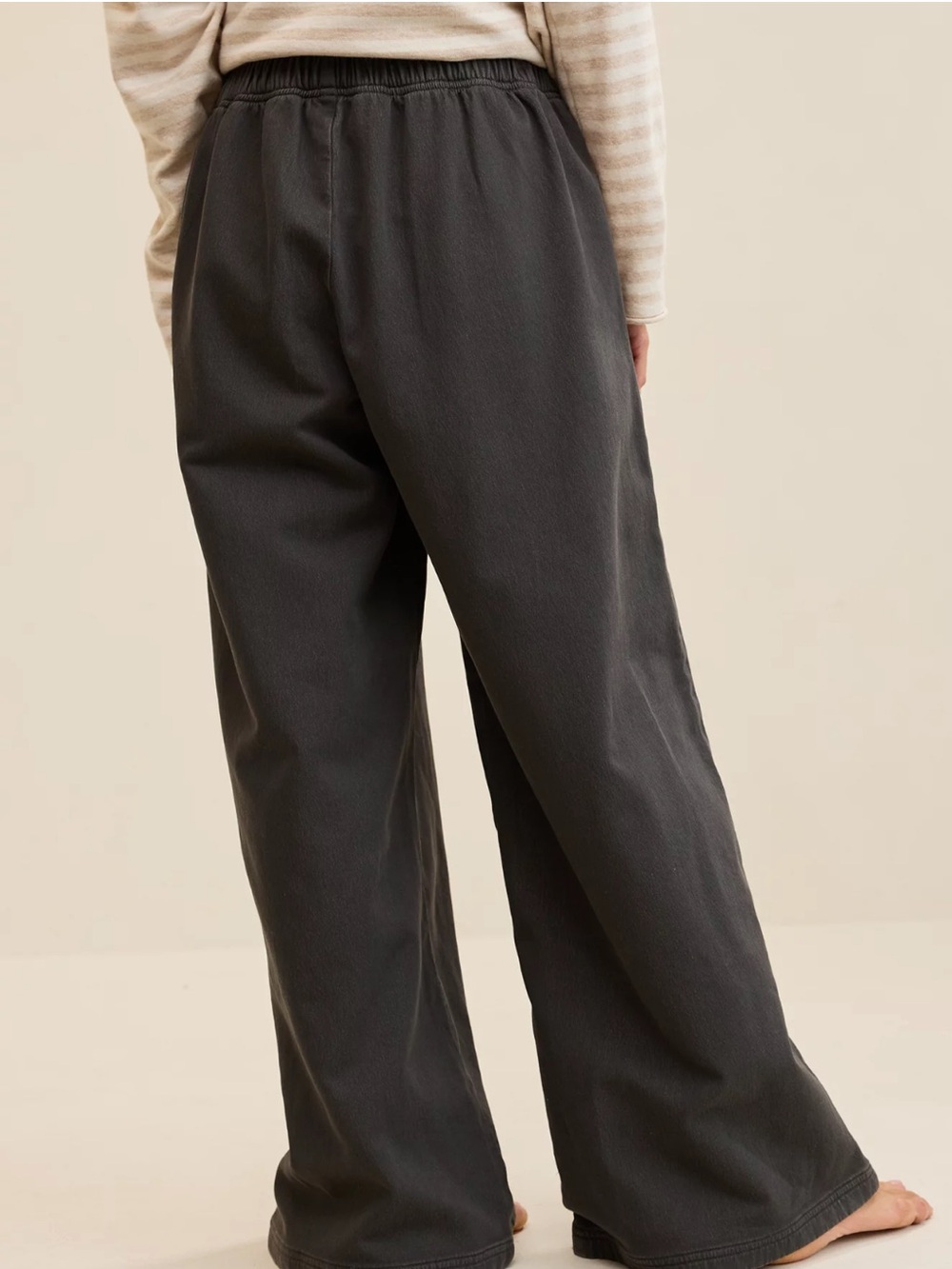 Aerie Daydream Denim Stretch Trouser - Smoke Gray - Medium Regular - Picture 3 of 9